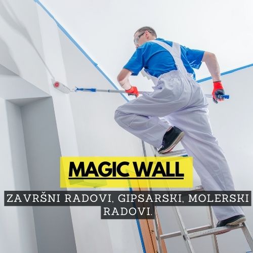 - krečenje stanova u cilju osvežavanja stare boje
- gletovanje i krečenje poludisperzijom, disperzijom u svim tonovima
- najkvalitetniji moleraj sa najboljim glet masama, brušenjem zidova savremenim mašinama i krečenjem bojama najboljeg kvaliteta radi postizanja izuzetnih efekata

Mob: +381 63 229 266